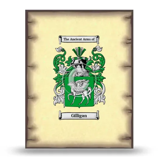 Gilligan Coat of Arms Print