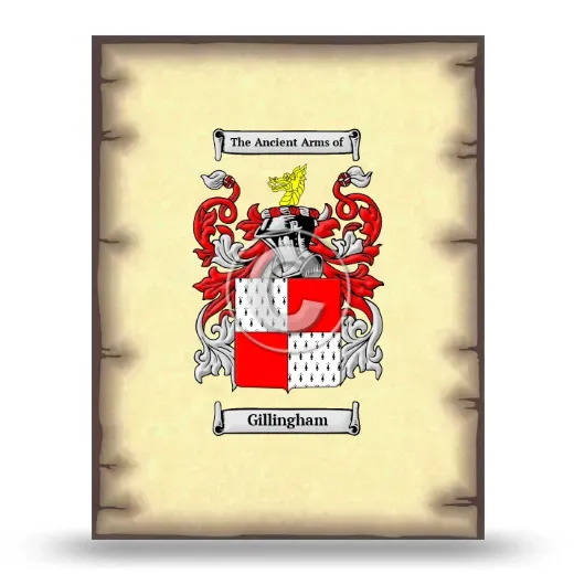 Gillingham Coat of Arms Print