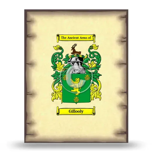 Gillooly Coat of Arms Print