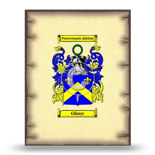 Gilmyr Coat of Arms Print