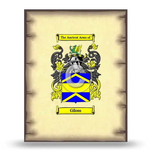 Gilom Coat of Arms Print