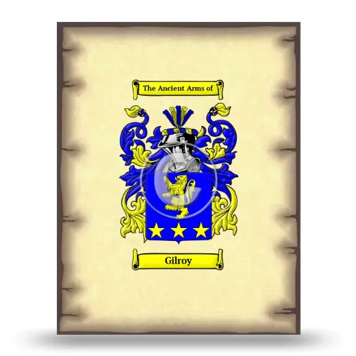 Gilroy Coat of Arms Print