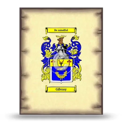 Gilvray Coat of Arms Print