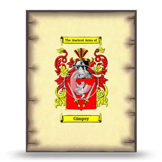 Gimpsy Coat of Arms Print