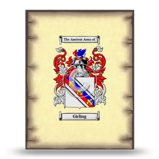 Girling Coat of Arms Print