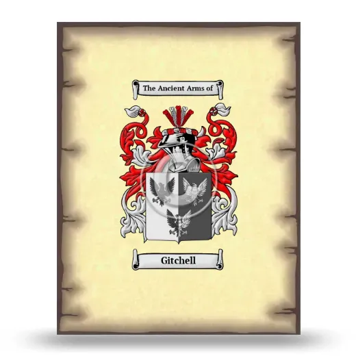 Gitchell Coat of Arms Print