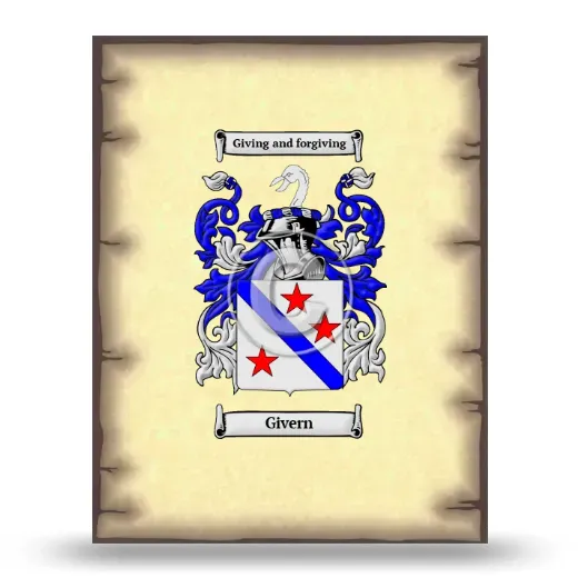 Givern Coat of Arms Print