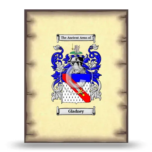 Gladney Coat of Arms Print