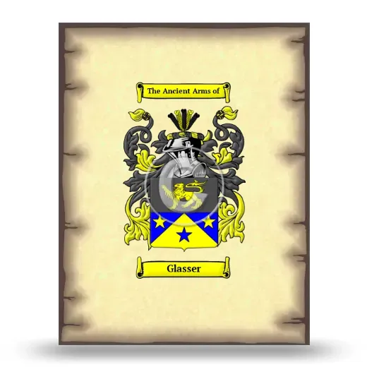 Glasser Coat of Arms Print