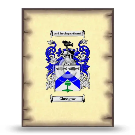 Glassgow Coat of Arms Print