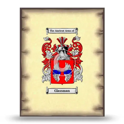 Glassman Coat of Arms Print