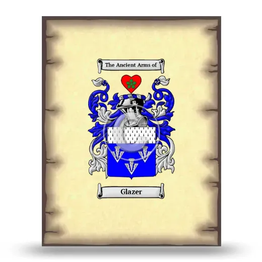 Glazer Coat of Arms Print