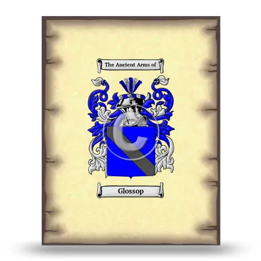 Glossop Coat of Arms Print