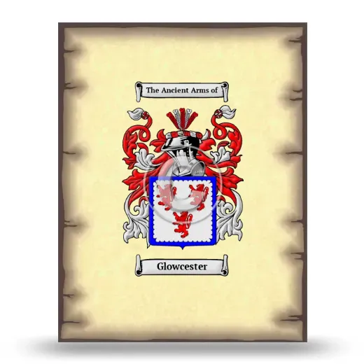 Glowcester Coat of Arms Print