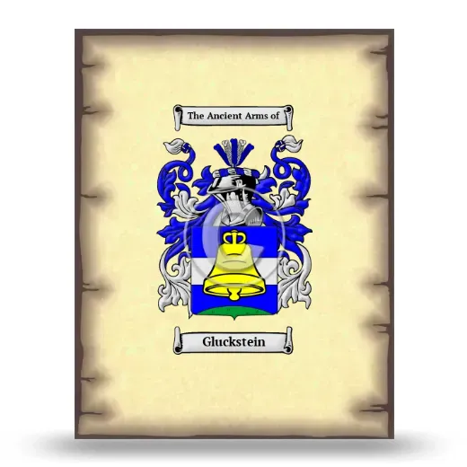 Gluckstein Coat of Arms Print