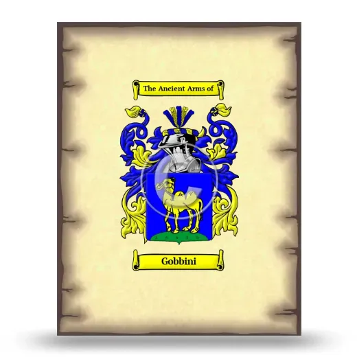 Gobbini Coat of Arms Print