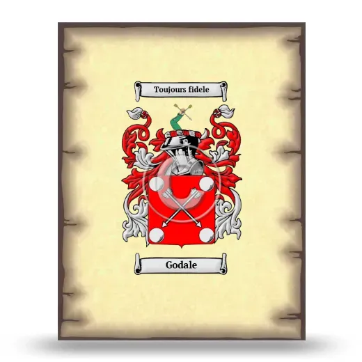 Godale Coat of Arms Print