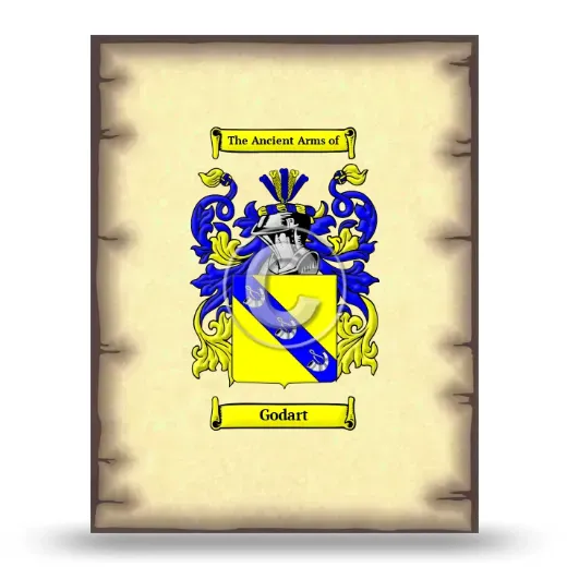 Godart Coat of Arms Print