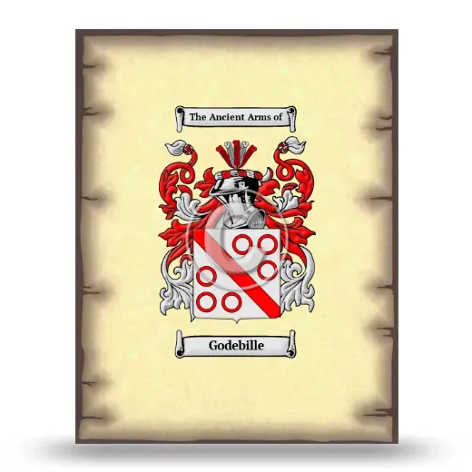 Godebille Coat of Arms Print