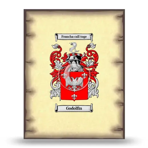 Godolfin Coat of Arms Print