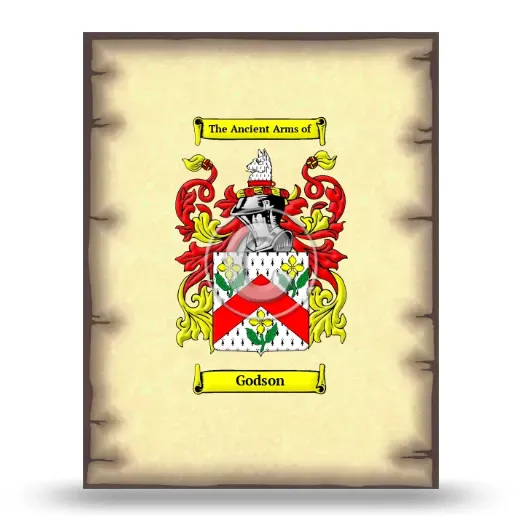Godson Coat of Arms Print