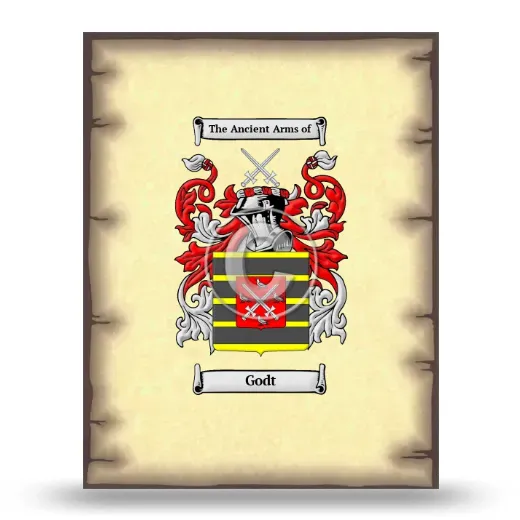 Godt Coat of Arms Print