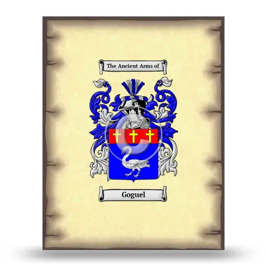 Goguel Coat of Arms Print