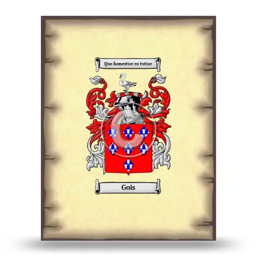 Gois Coat of Arms Print