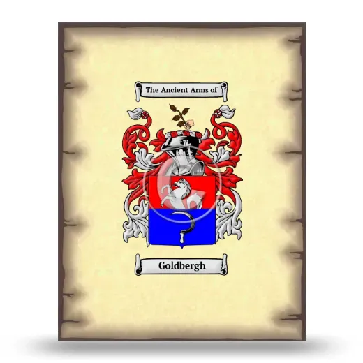 Goldbergh Coat of Arms Print