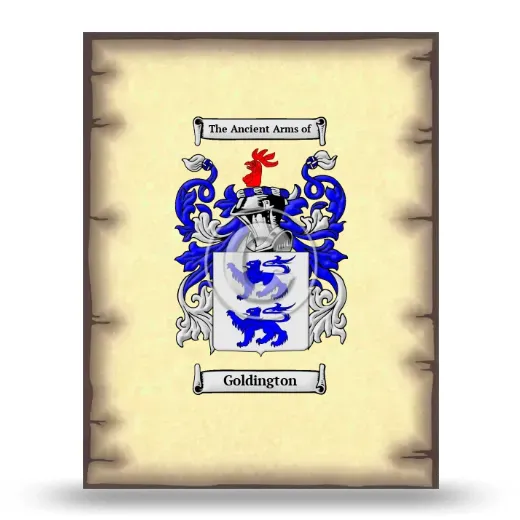 Goldington Coat of Arms Print