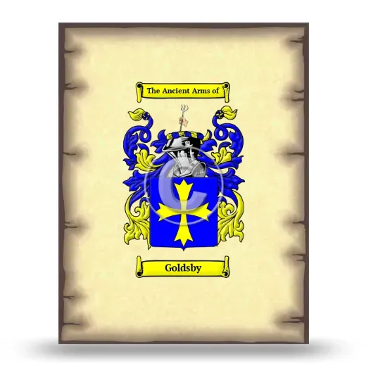 Goldsby Coat of Arms Print