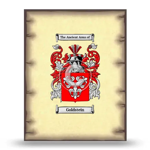 Goldstein Coat of Arms Print