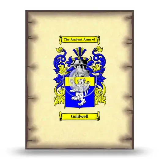 Goldwell Coat of Arms Print