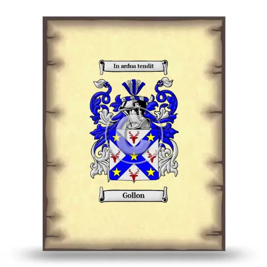 Gollon Coat of Arms Print