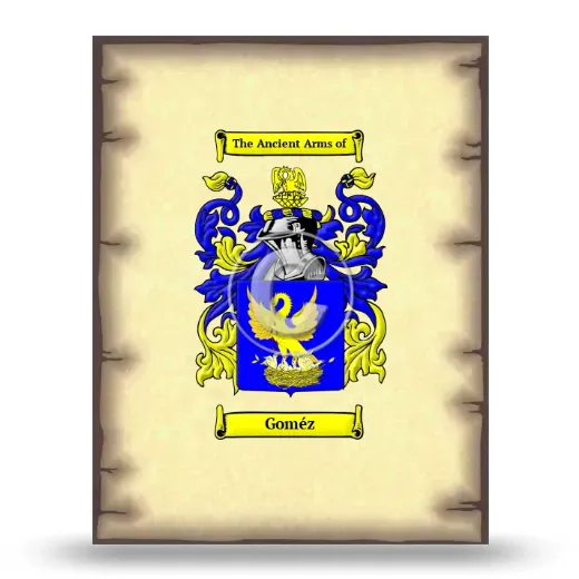Goméz Coat of Arms Print