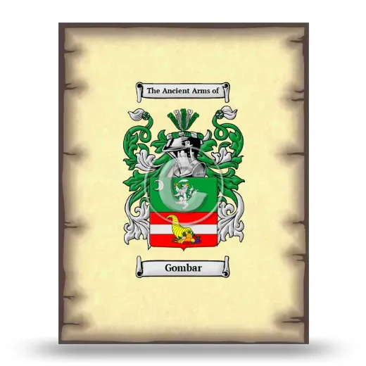Gombar Coat of Arms Print
