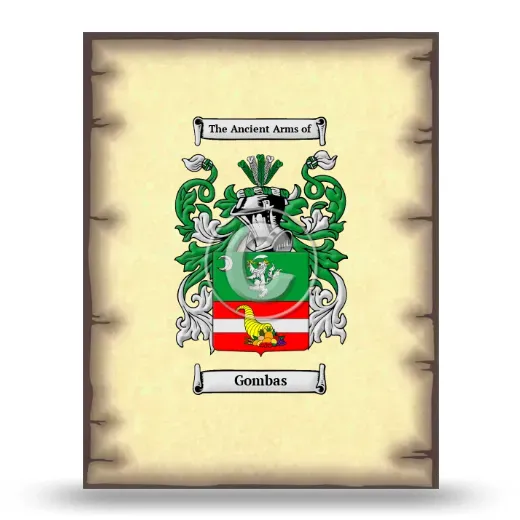 Gombas Coat of Arms Print