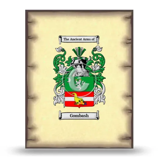 Gombash Coat of Arms Print