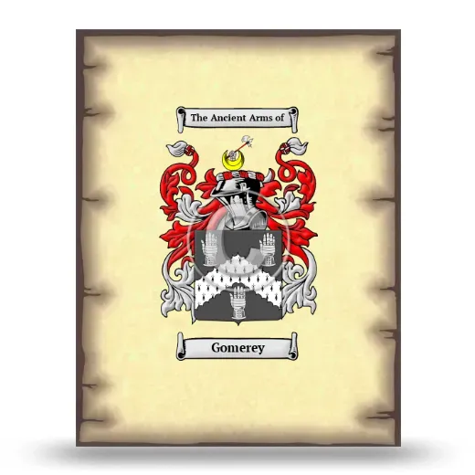 Gomerey Coat of Arms Print