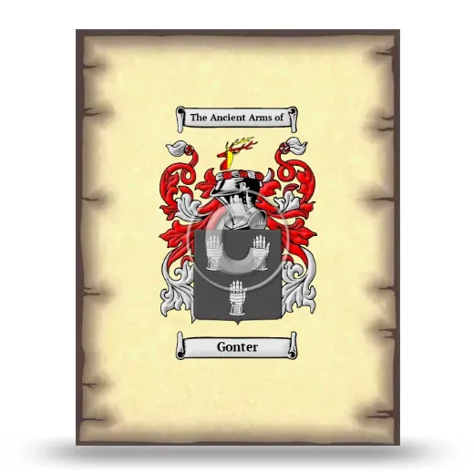 Gonter Coat of Arms Print