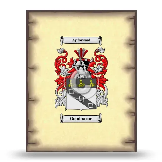 Goodbarne Coat of Arms Print