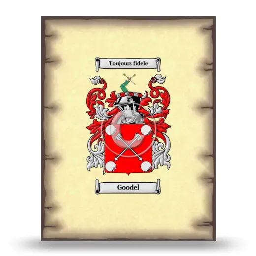 Goodel Coat of Arms Print