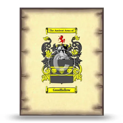 Goodfallow Coat of Arms Print