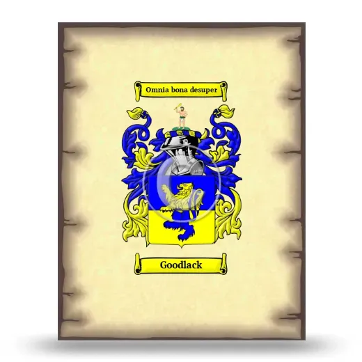 Goodlack Coat of Arms Print