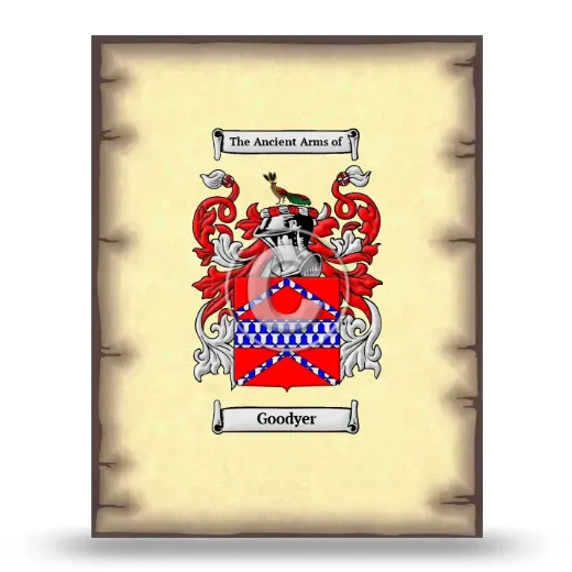 Goodyer Coat of Arms Print