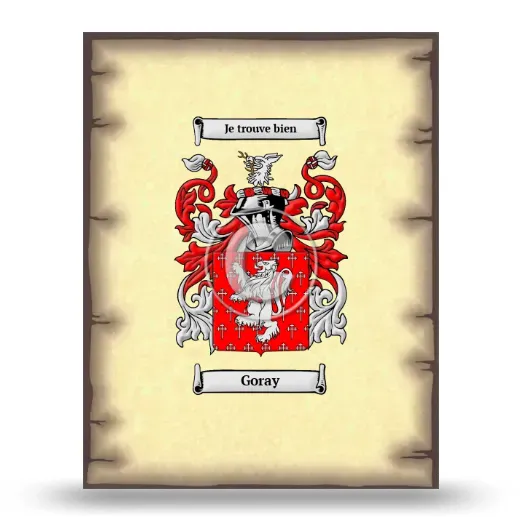 Goray Coat of Arms Print