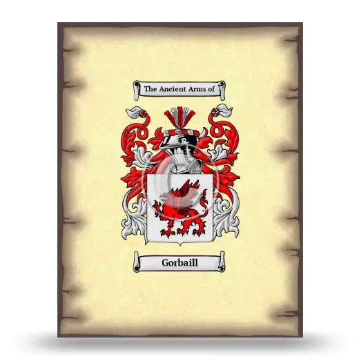 Gorbaill Coat of Arms Print