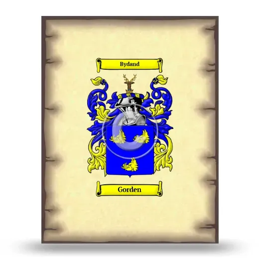 Gorden Coat of Arms Print