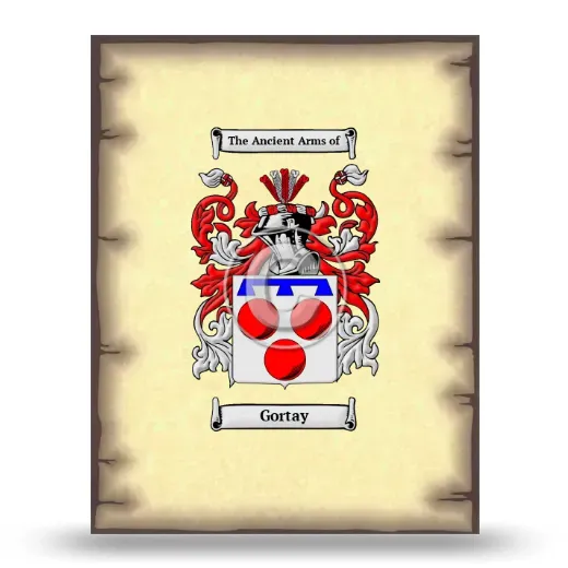 Gortay Coat of Arms Print