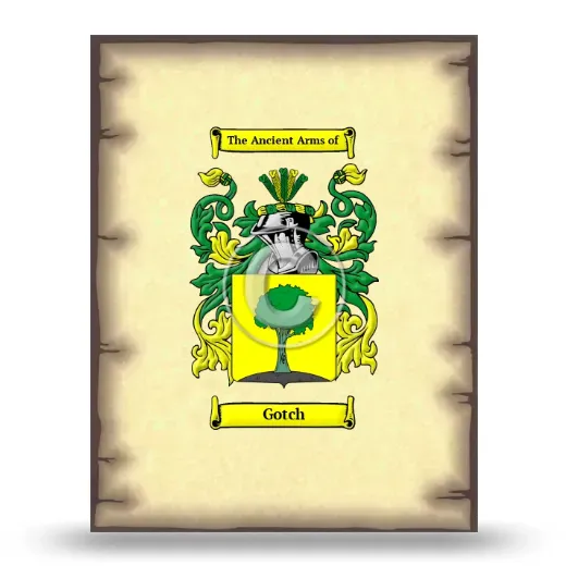 Gotch Coat of Arms Print